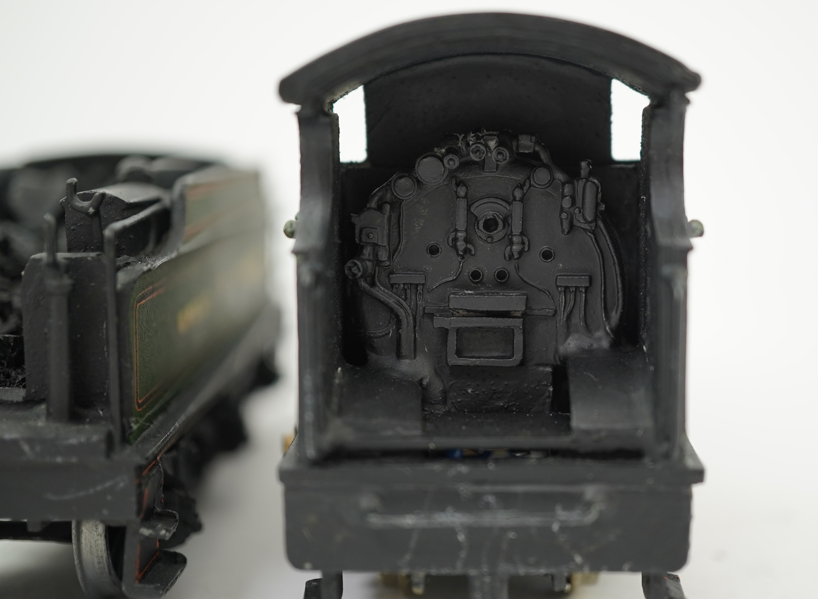 Two 00 gauge brass and white metal kit built Dean designed GWR tender locomotives; an Aberdare class 2-6-0, 2601, together with a Duke class 4-4-0, 3252, constructed, painted and lined to a high standard, both motored fo